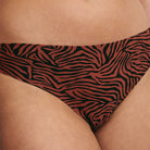 Chantelle SoftStretch g-streng, brun - C11D90 - 08X - Safari Print