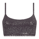 Chantelle Softstretch bralette BH, sølv - C11DQ2 - A60 - Ink Shimmer Print