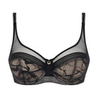 Chantelle True Lace BH med bøjle, sort - C11M10 - 011 - Black