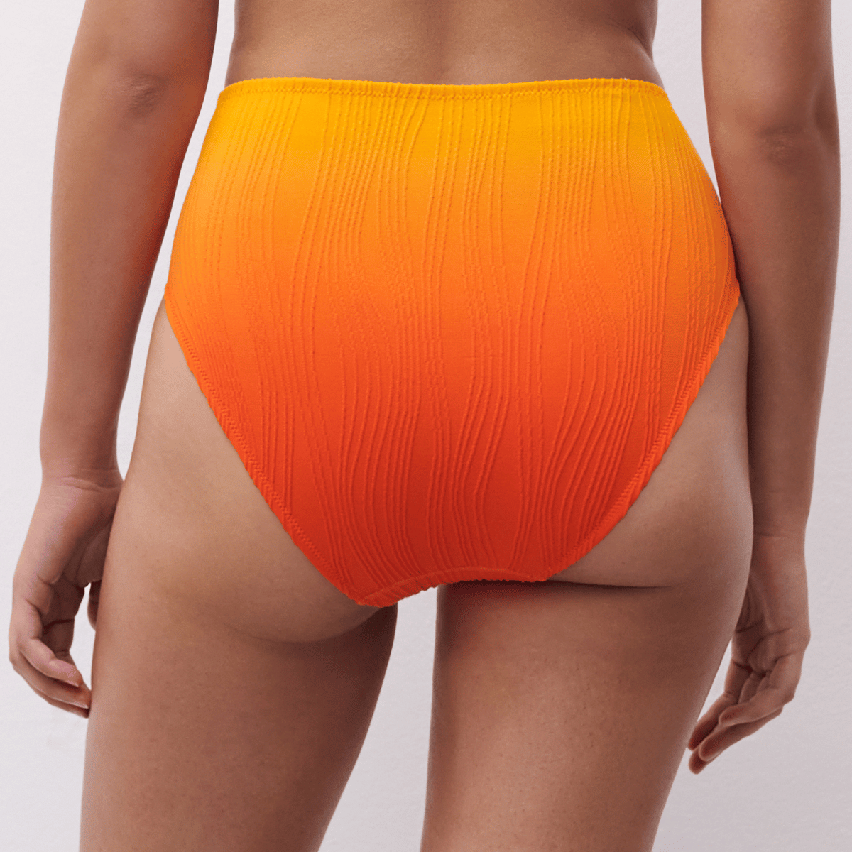 Chantelle Pulp maxi bikinitrusse, orange - C12VC5 - A40 - Sunrise Tie & Dye
