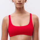 Chantelle Pulp bikini top uden bøjle, rød - C12VQ0 - A39 - Cherry Red
