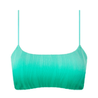 Chantelle Pulp Swim bikini top uden bøjle, grøn - C12VQ9 - C78 - Lagoon Tie And Dye