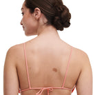 Chantelle Pulp triangle bikini top, orange - C12VQF - 0XS - Orange Tie & Dye