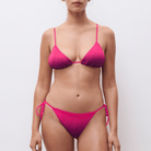 Chantelle Pulp bikini top uden bøjle, lilla - C12VQF - A41 - Sunset Tie & Dye