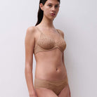 Chantelle EasyFeel Norah BH med bøjle, brun - C13F10 - 02T - Coffee Latte
