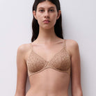 Chantelle EasyFeel Norah BH med bøjle, brun - C13F10 - 02T - Coffee Latte