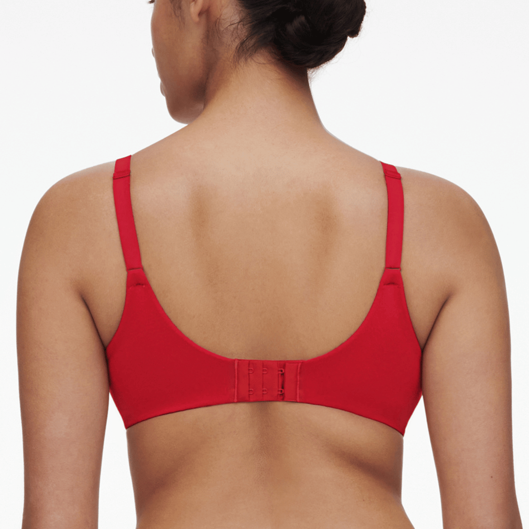 Chantelle EasyFeel Norah BH med bøjle, rød - C13F10 - 0YU - Poppy Red