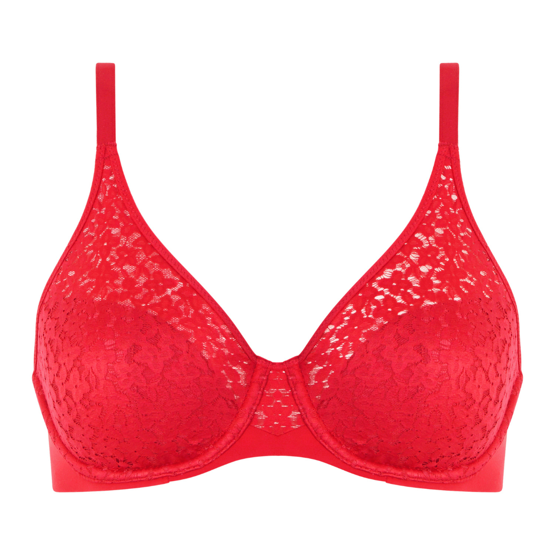 Chantelle EasyFeel Norah BH med bøjle, rød - C13F10 - 0YU - Poppy Red