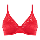 Chantelle EasyFeel Norah BH med bøjle, rød - C13F10 - 0YU - Poppy Red