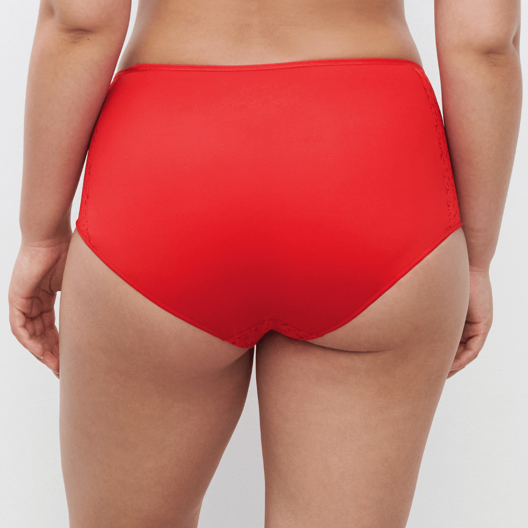 Chantelle EasyFeel Norah maxi trusse, rød - C13F30 - 0YU - Poppy Red