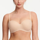 Chantelle EasyFeel Norah stropløs BH, beige - C13F50 - 01N - Golden Beige