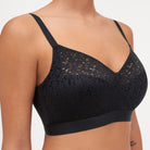 Chantelle EasyFeel Norah BH uden bøjle, sort - C13F80 - 011 - Black