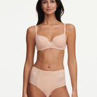 Chantelle EasyFeel Norah BH med bøjle, beige - C13F90 - 01N - Golden Beige