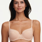 Chantelle EasyFeel Norah BH med bøjle, beige - C13F90 - 01N - Golden Beige