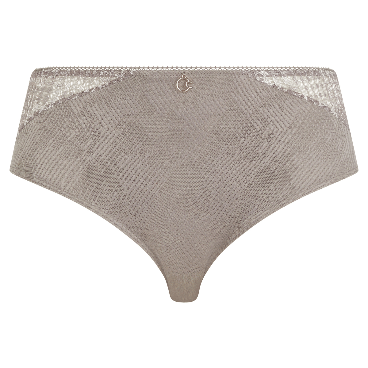 Chantelle Intrigue maxi trusse, grå - C13WC5 - 05G - Safari Grey