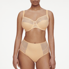 Chantelle Intrigue maxi trusse, gul - C13WC6 - 056 - Sunflower Yellow