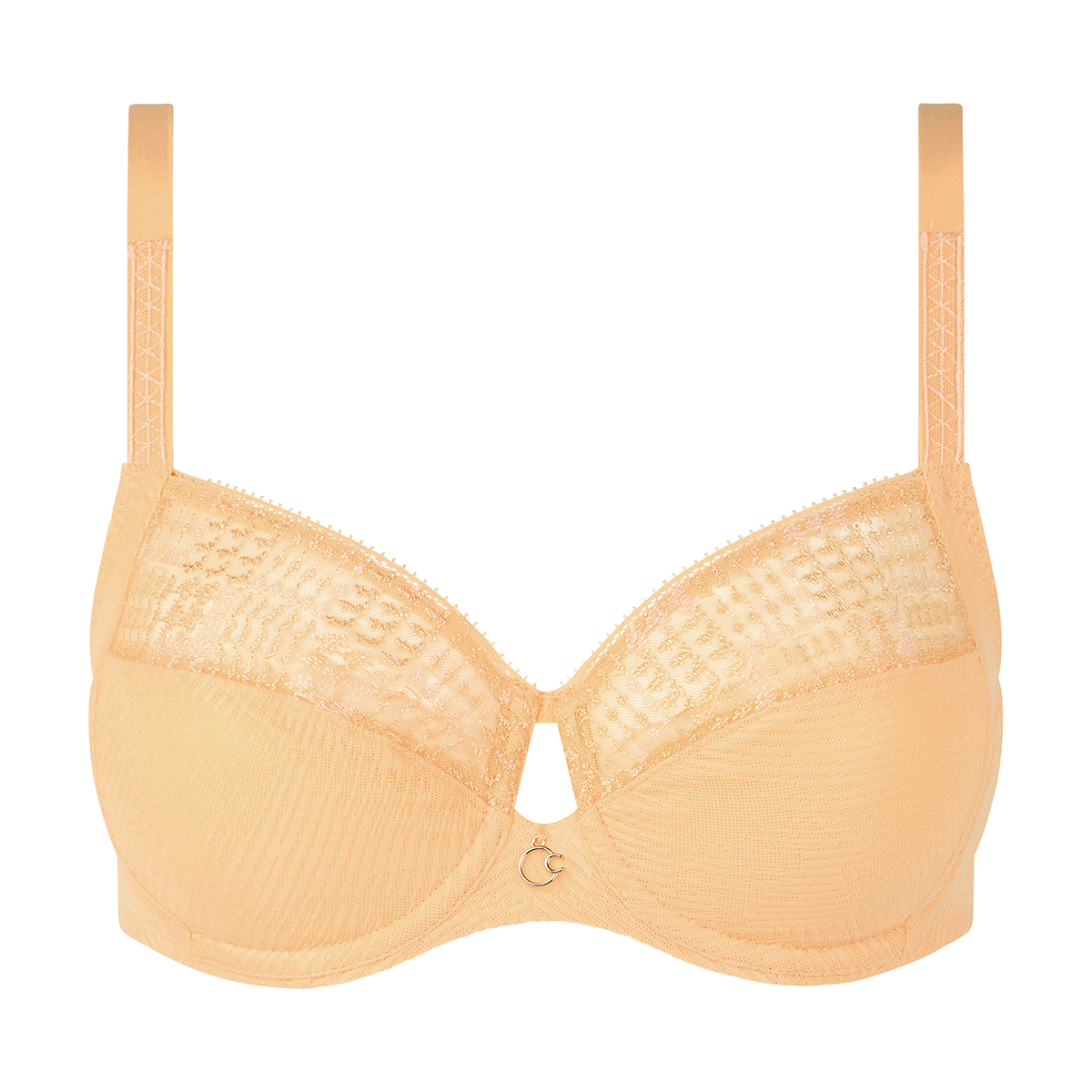 Chantelle Intrigue BH med bøjle, gul - C13WMU - 056 - Sunflower Yellow