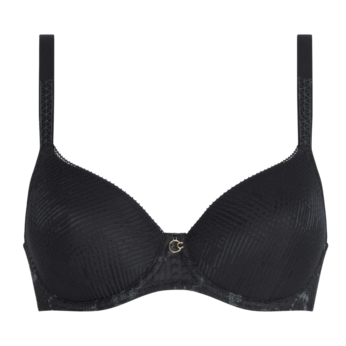 Chantelle Intrigue BH med bøjle, sort - C13WN1 - 011 - Black