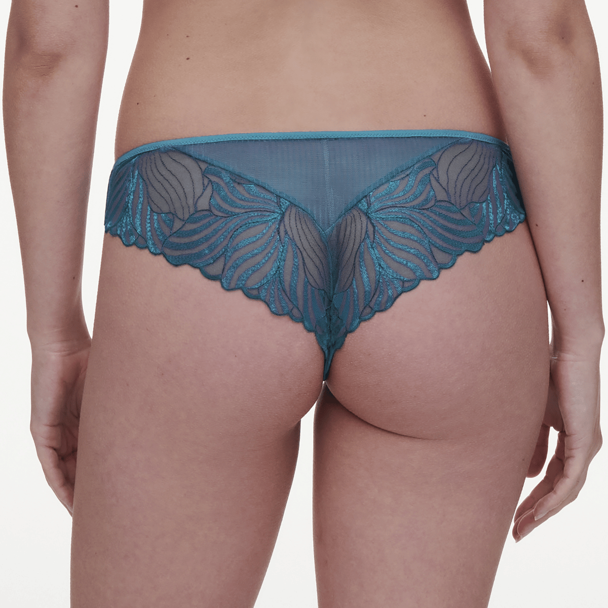Chantelle Legend tanga trusse, blå - C15YG0 - 00C - Jeans Blue
