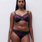 Chantelle Legend full-cup BH, blå - C15YMU - E15 - Ocean Aurora