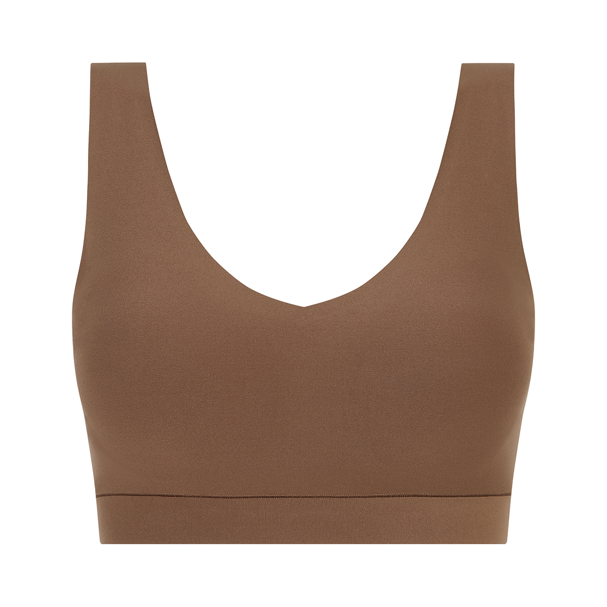 Chantelle Softstretch BH top, brun - C16A10 - 02E - Cocoa