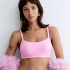 Chantelle Softstretch bralette BH, pink - C16A20 - 700 - Peony Pink