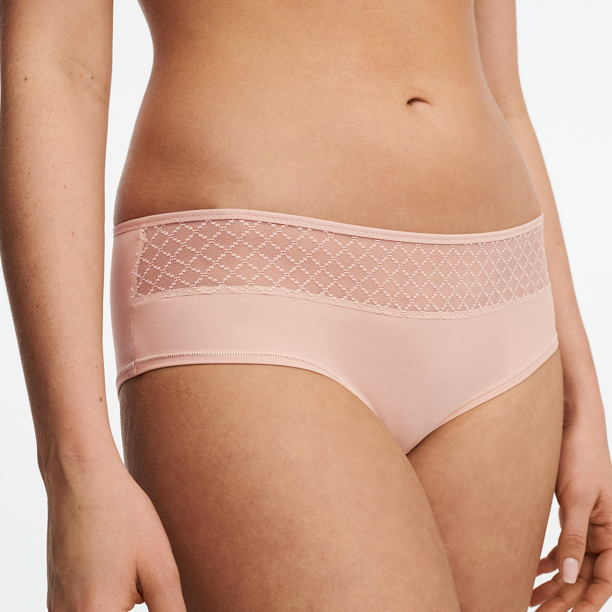 Chantelle EasyFeel Norah Chic hipster trusse, lyserød - C16M40 - 0RG - Dusky Pink