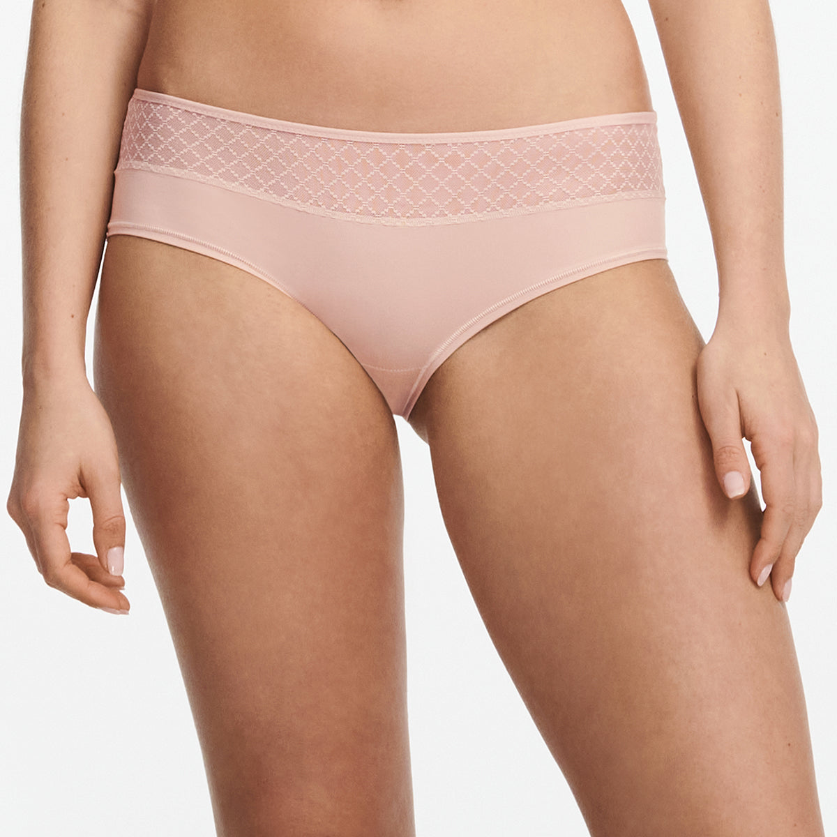 Chantelle EasyFeel Norah Chic hipster trusse, lyserød - C16M40 - 0RG - Dusky Pink