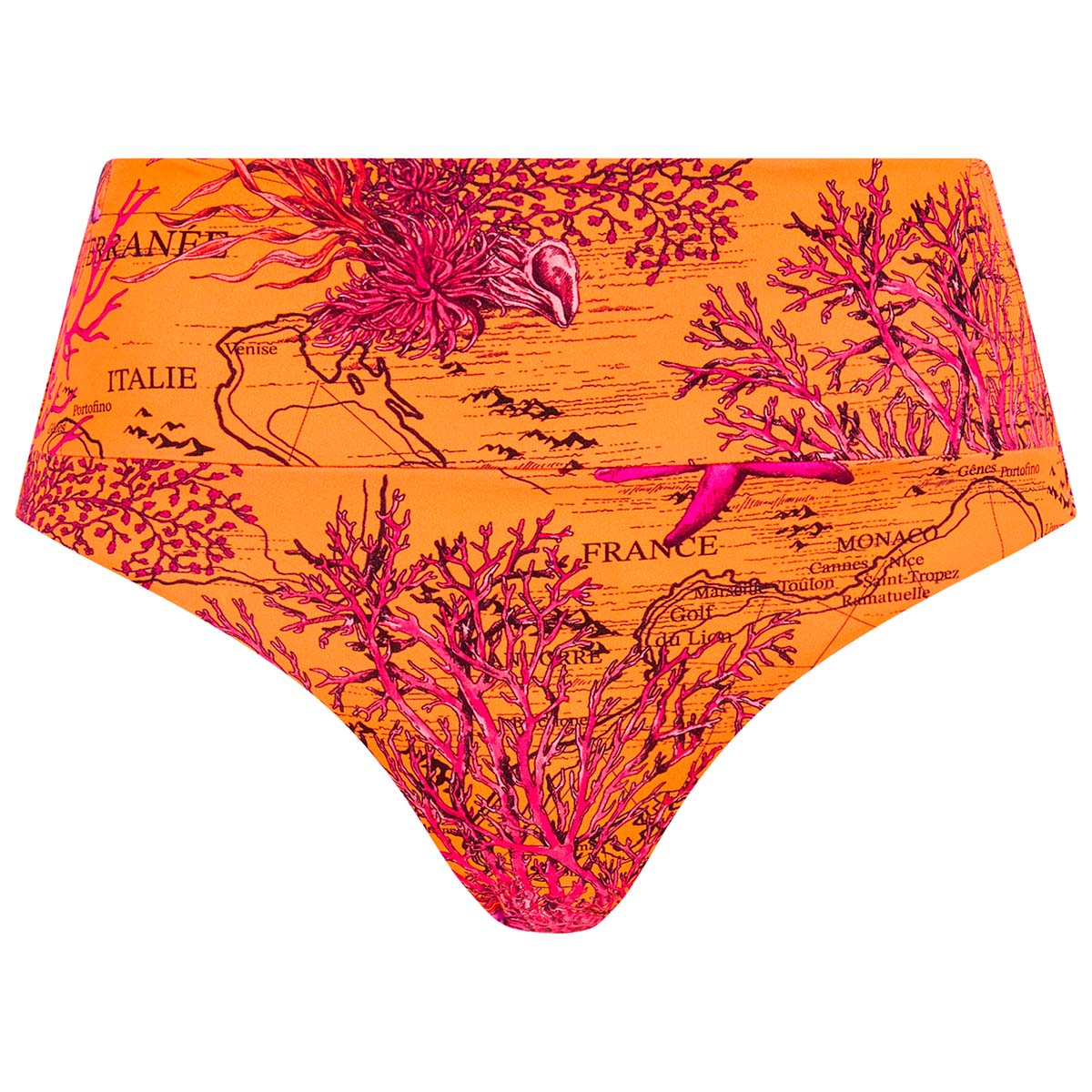 Chantelle Icon maxi bikinitrusse, orange - C16VC5 - C79 - Light Mediterranean