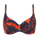 Chantelle Icon bikini top med bøjle, multi - C16VM0 - A02 - Ink Flowers