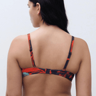 Chantelle Icon bikini top med bøjle, multi - C16VM0 - A02 - Ink Flowers