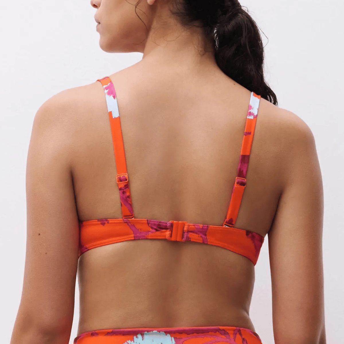 Chantelle Icon bikini top med bøjle, multi - C16VN5 - A01 - Painted Flowers