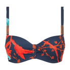 Chantelle Icon bikini top med bøjle, multi - C16VN5 - A02 - Ink Flowers