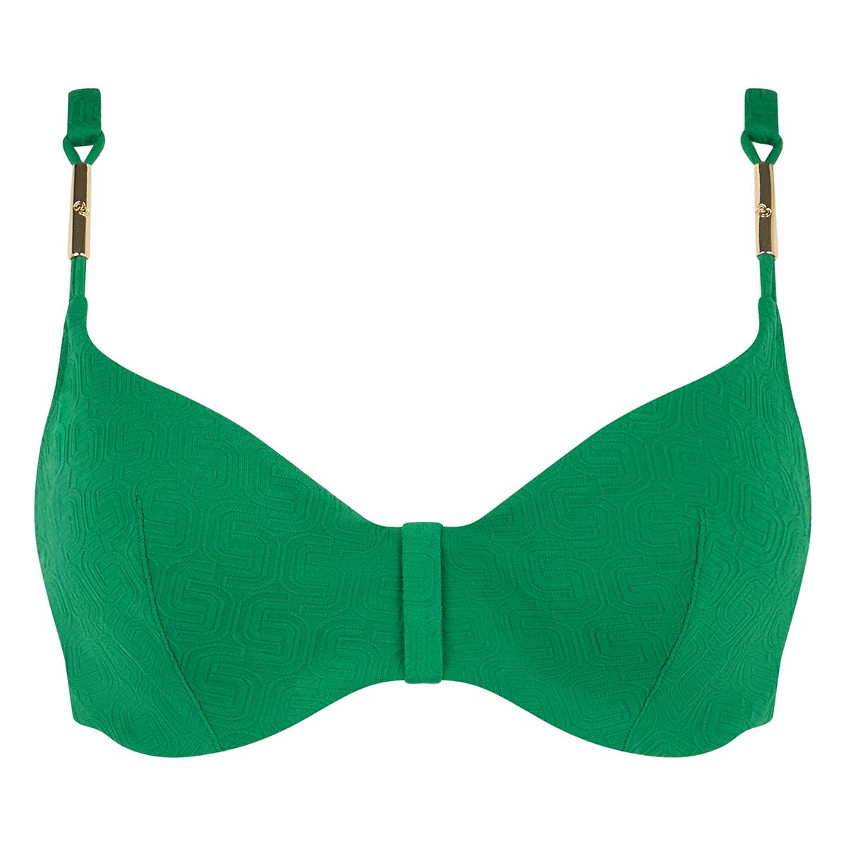 Chantelle Hera bikini top med bøjle, grøn - C16WM0 - A06 - Emerald Green