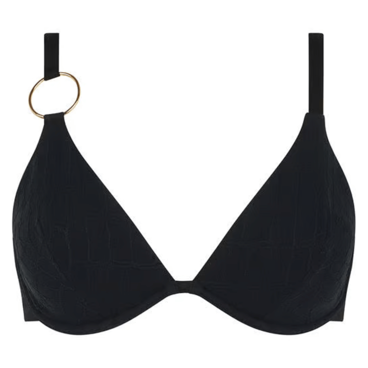 Chantelle Eclipse bikini top med bøjle, sort - C16ZMA - 011 - Black