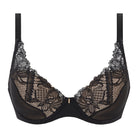 Chantelle Orangerie Dream T-shirt BH, sort - C17Q20 - 011 - Black