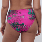 Chantelle Sauvage maxi bikinitrusse, pink - C17UC5 - A10 - Pink Jungle