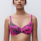 Chantelle Sauvage bikini top med bøjle, pink - C17UM0 - A10 - Pink Jungle