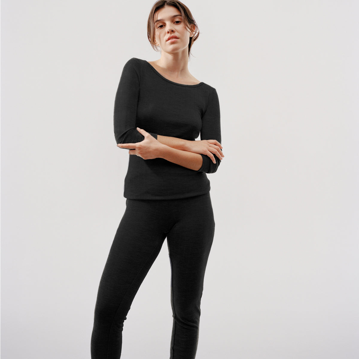 Chantelle Thermo Comfort leggings, sort - C18P40 - 011 - Black