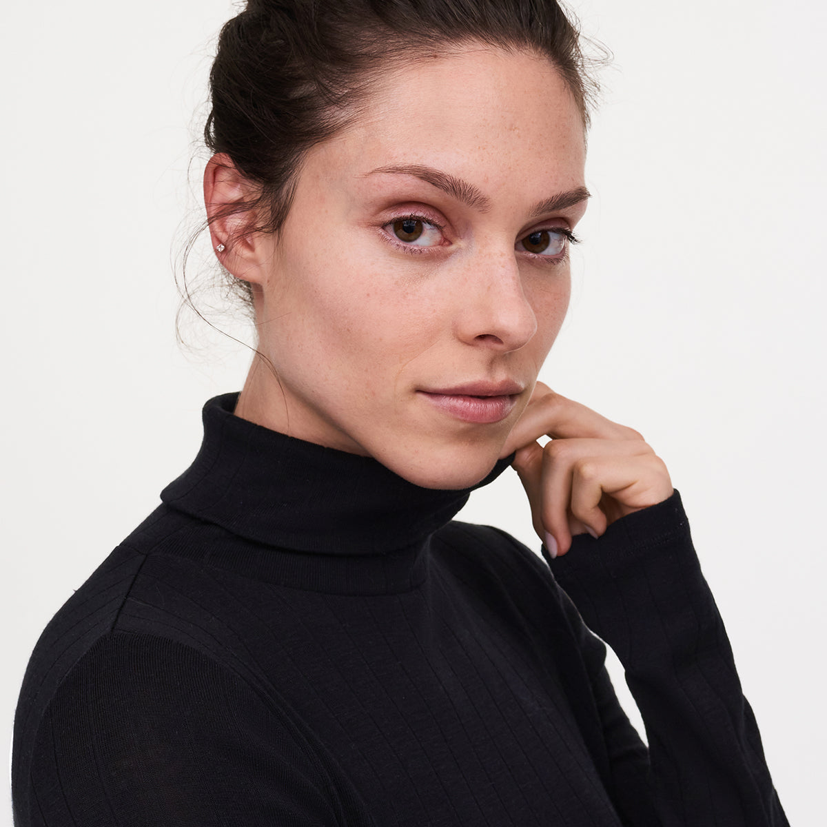 Chantelle Thermo Comfort rullekrave, sort - C18P80 - 011 - Black