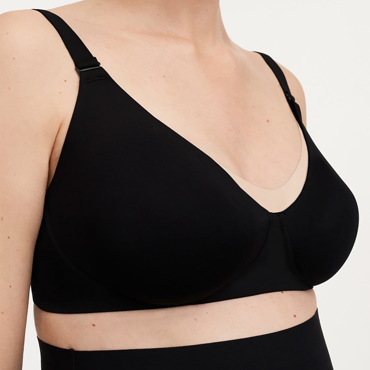 Chantelle Pure Maternity amme BH, sort - C19P10 - 011 - Black
