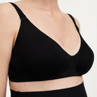 Chantelle Pure Maternity amme BH, sort - C19P10 - 011 - Black