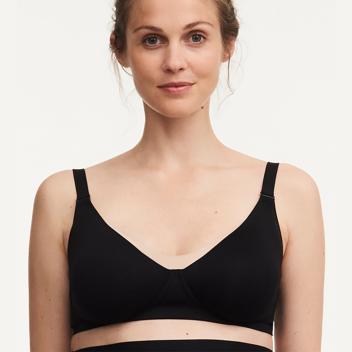 Chantelle Pure Maternity amme BH, sort - C19P10 - 011 - Black