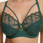 Chantelle Graphic BH med bøjle, grøn - C21S10 - 00R - Empire Green