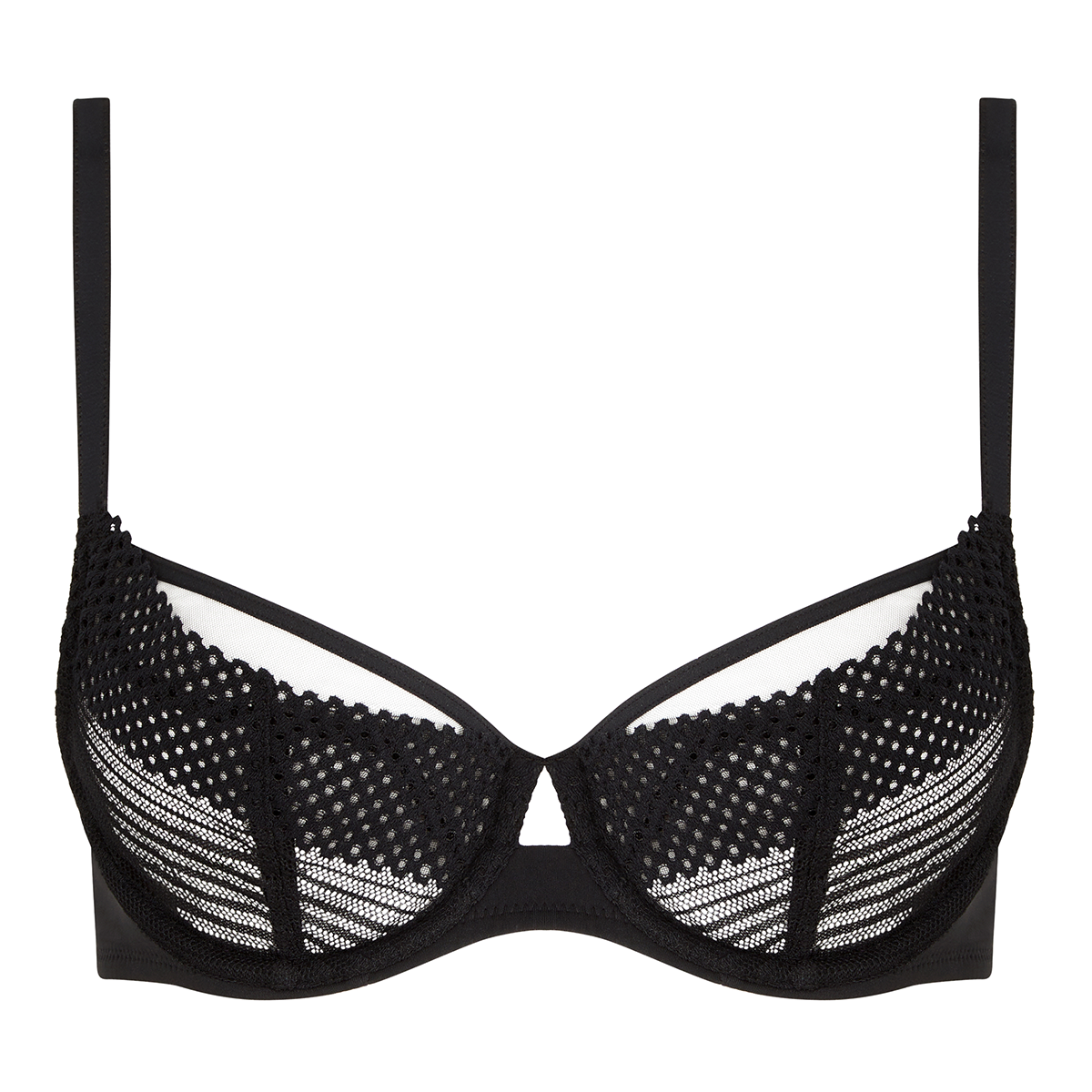 Chantelle Pulp Play BH med bøjle, sort - C22AMU - 011 - Black