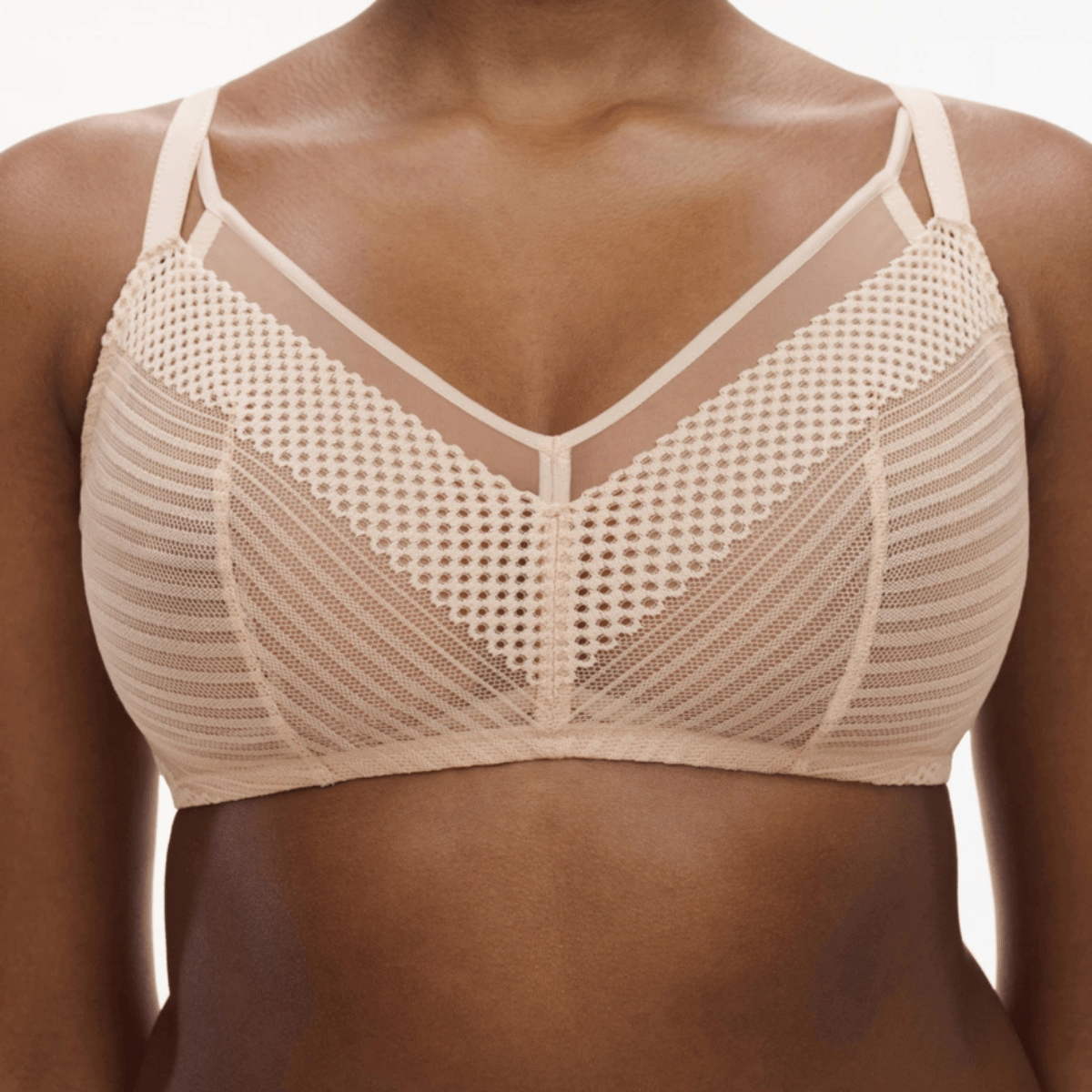 Chantelle Pulp Play BH uden bøjle, beige - C22AP0 - 01N - Golden Beige