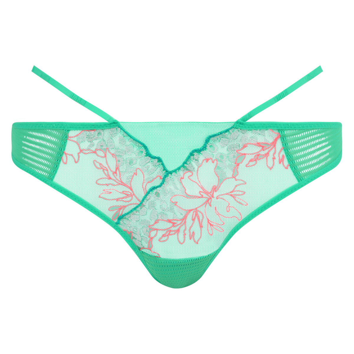 Chantelle Pulp Spice g-streng, grøn - C22BG0 - A53 - Aqua Fluo