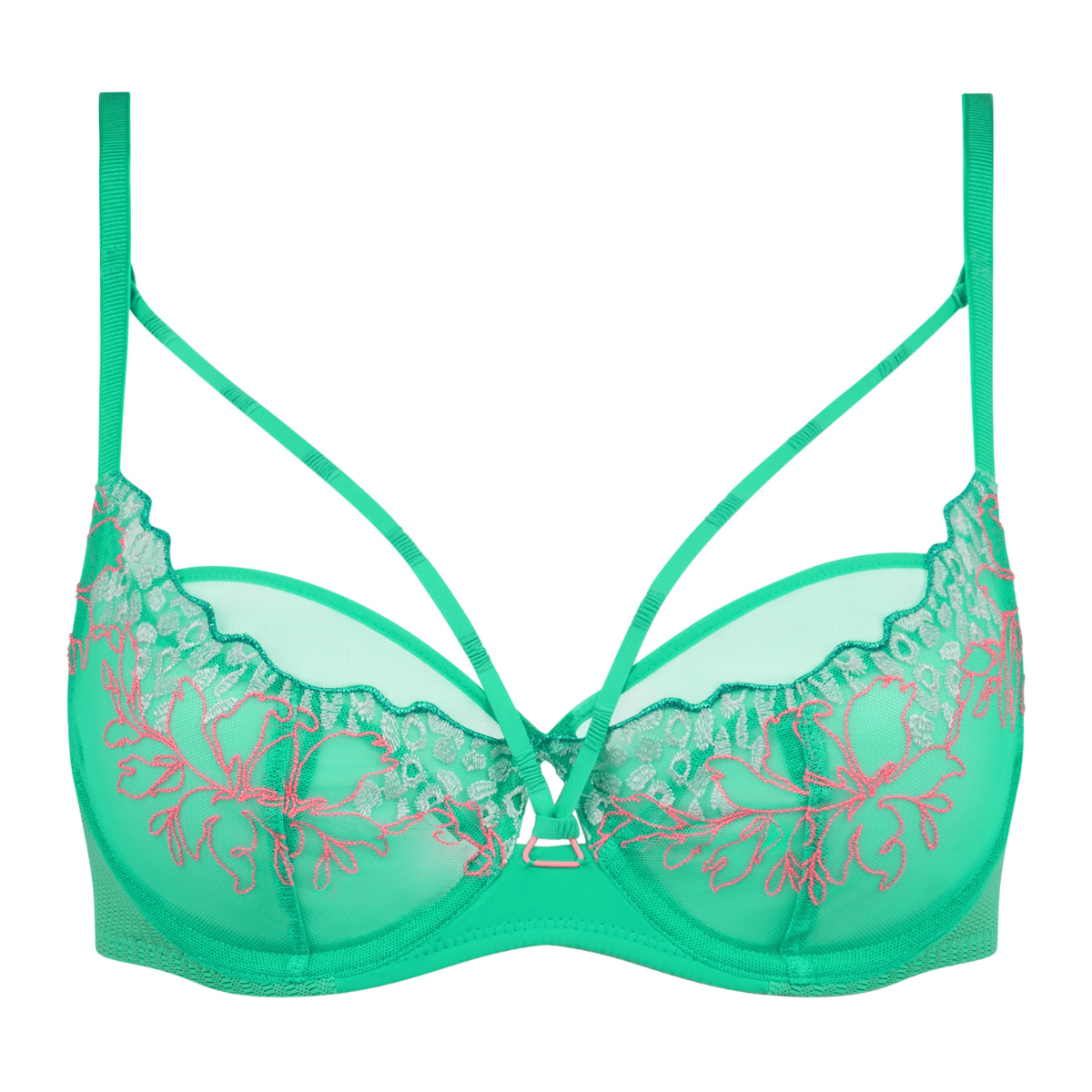 Chantelle Pulp Spice BH med bøjle, grøn - C22BMU - A53 - Aqua Fluo