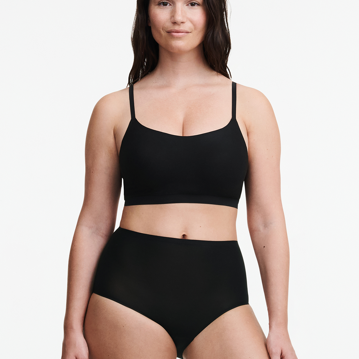 Chantelle SoftStretch maxi trusse, sort - C26470 - 011 - Black