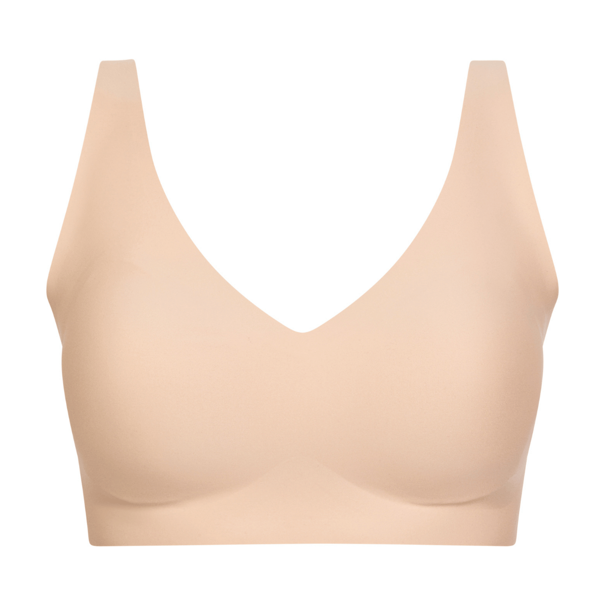 Chantelle SoftStretch Power BH uden bøjle, beige - C26BQB - 01N - Golden Beige